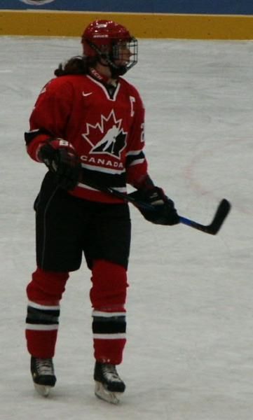 Canadian National Hockey Team member Heather Logan-Sprenger