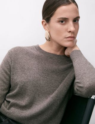 Pure Cashmere Crew Neck Jumper