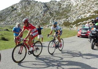 Valverde leads Rodriguez and Contador on the Vuelta's 15th stage