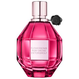 Viktor & Rolf Flowerbomb Ruby Orchid Eau De Parfum on a white background