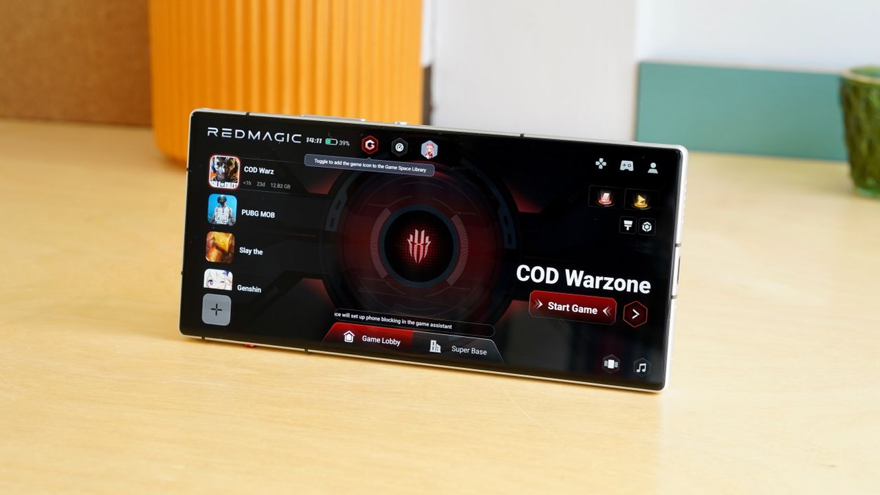 Review images for the Nubia Red Magic 10 Air