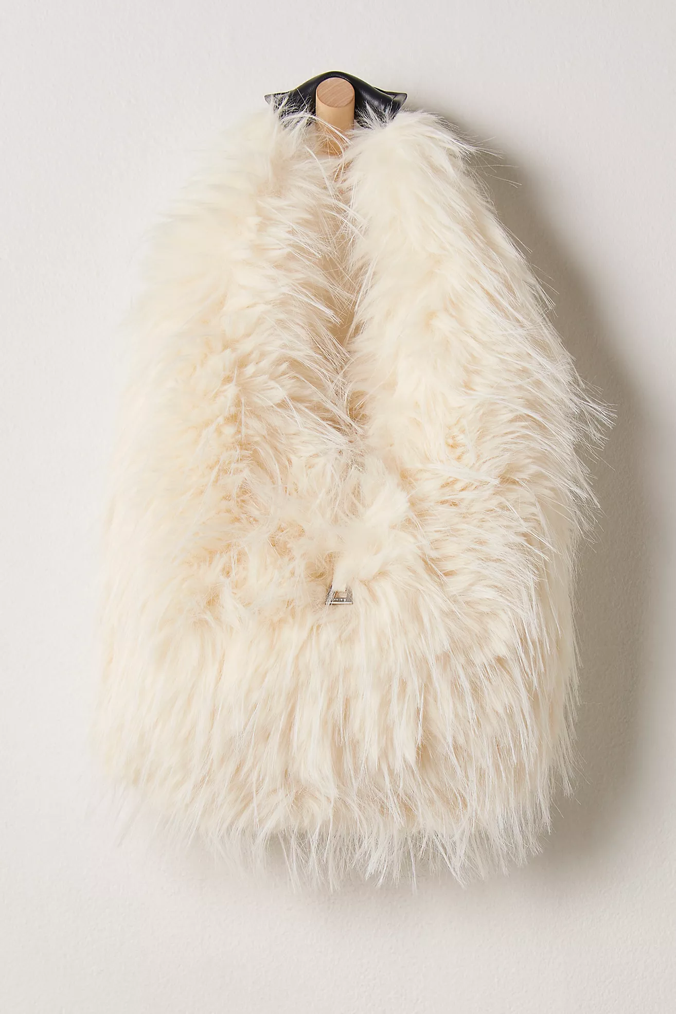 Apparis Colette Fringe Fur Bag