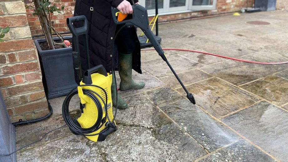 Image shows the Karcher K 3 Power Control pressure washer
