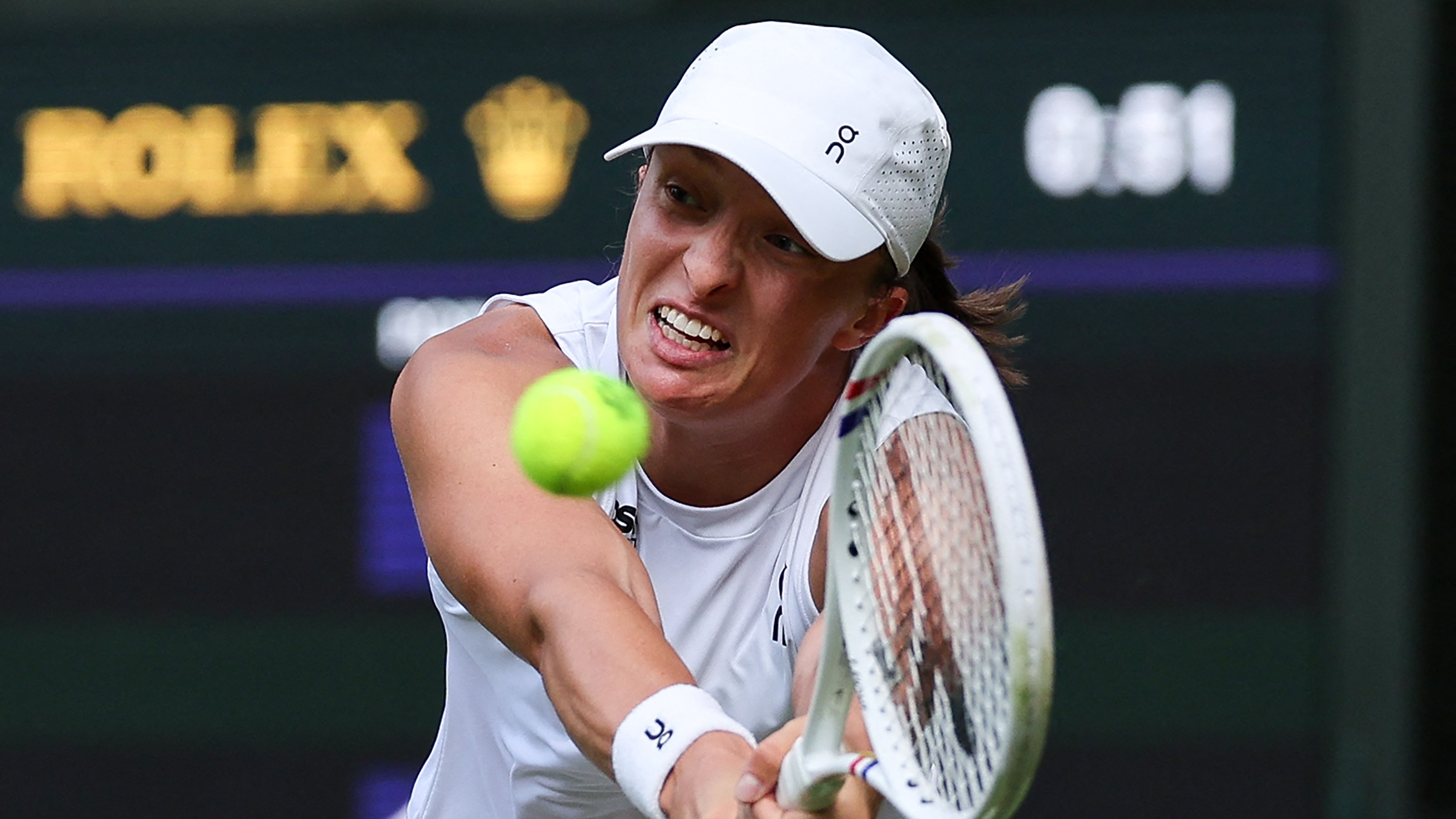 Iga Swiatek at Wimbledon 2025