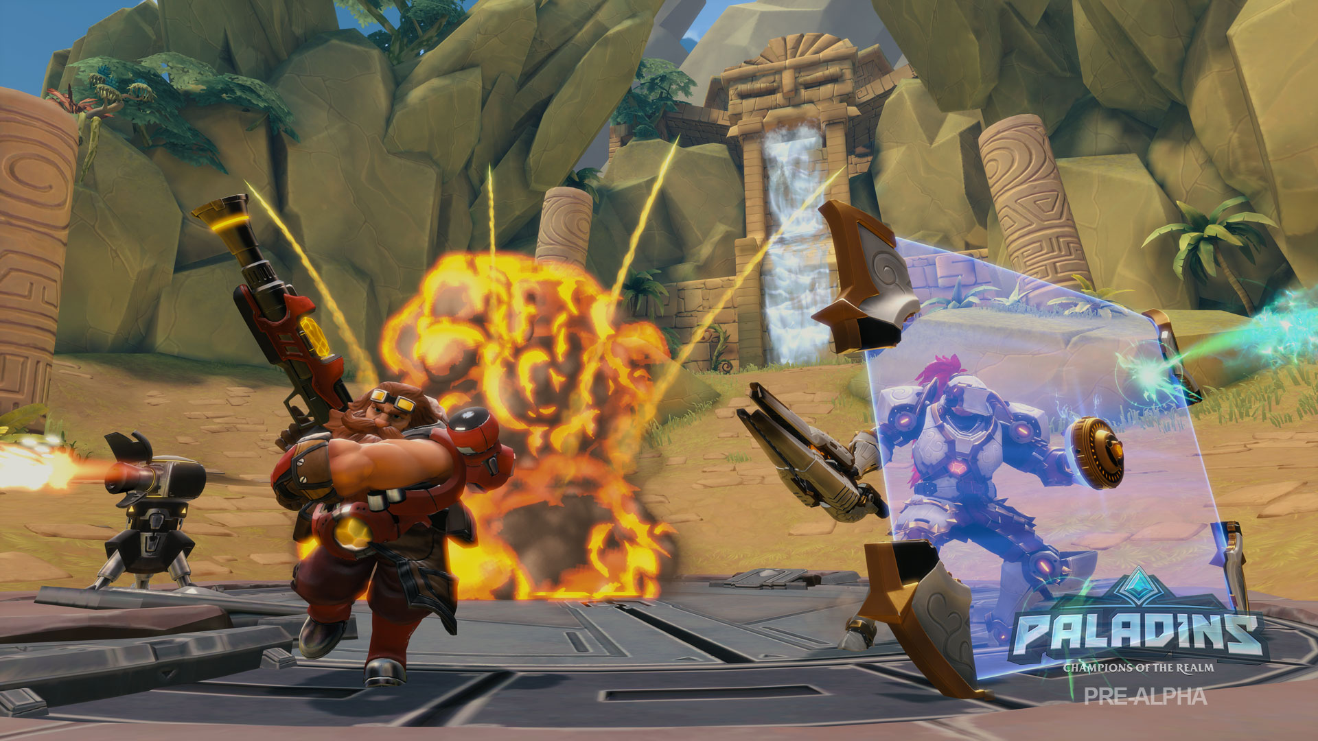 A screenshot of Paladins: Champions of the Realm