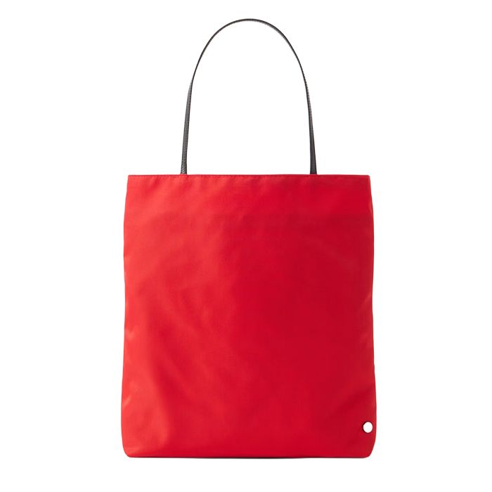 VALESQUE, Thea Leather-Trimmed Nylon Tote Bag