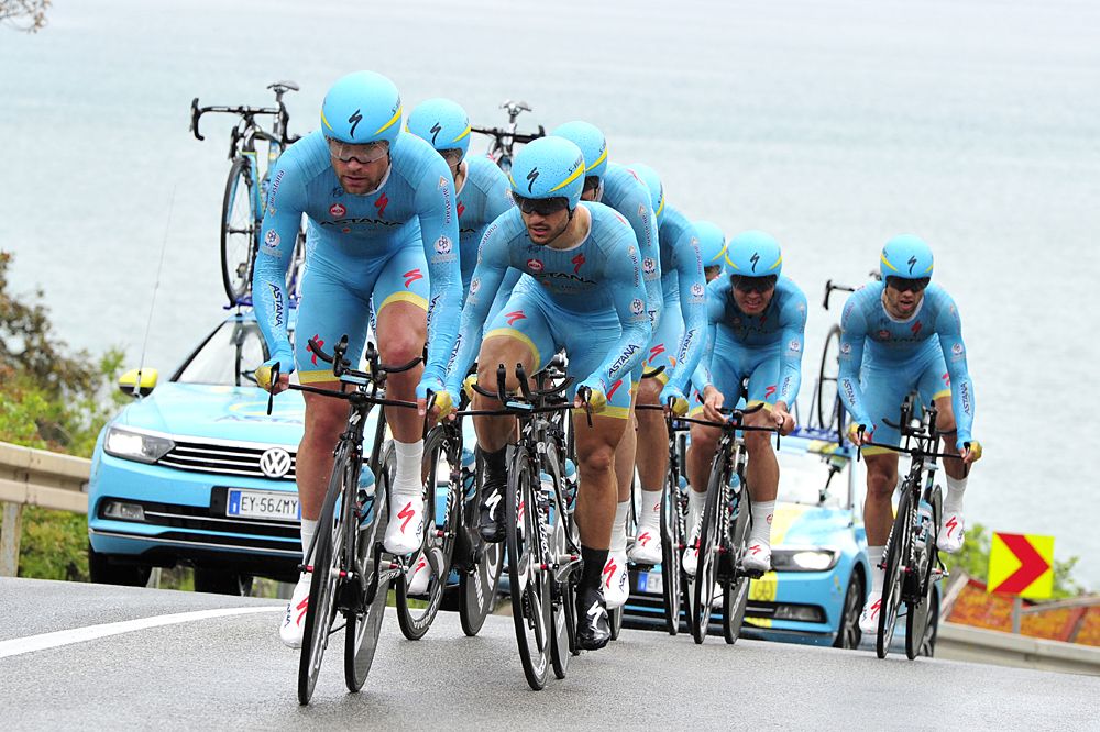 Astana finish 16t in the team time trial at Tour of Croatia