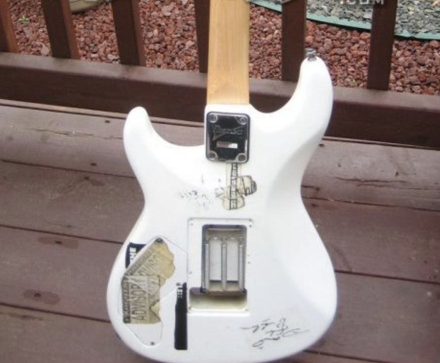 Jennifer Batten's Ibanez guitar