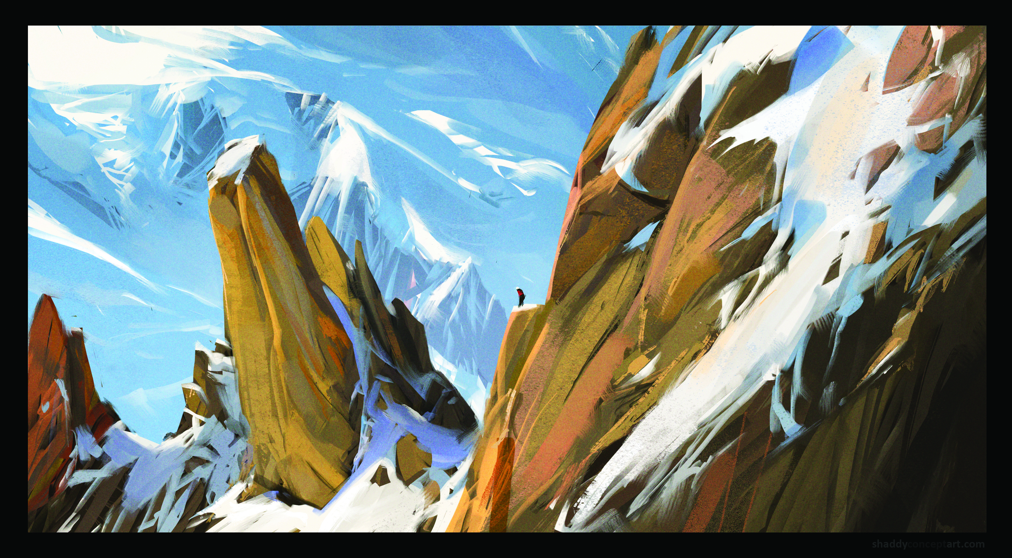 Shaddy Safadi's plein air painting