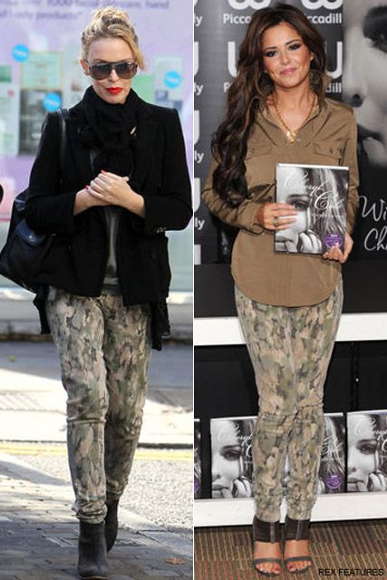 Cheryl Cole &amp; Kylie Minogue - Who Wore it Best? Cheryl VS. Kylie - Style Snap - Cheryl Cole style - Fashion News - Marie Claire 