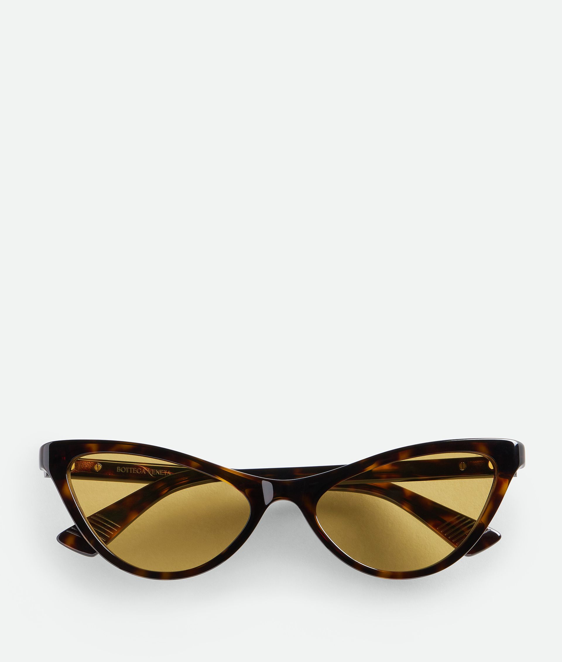Classic Cat Eye Sunglasses in Havana/brown
