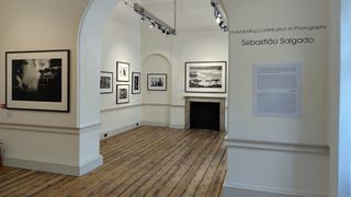 Photograph of Sony World Photography Awards 2024 exhibition, at Somerset House in London