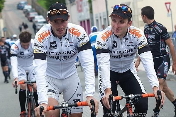Laurent Pichon and Florian Vachon (Bretagne - Schuller).
