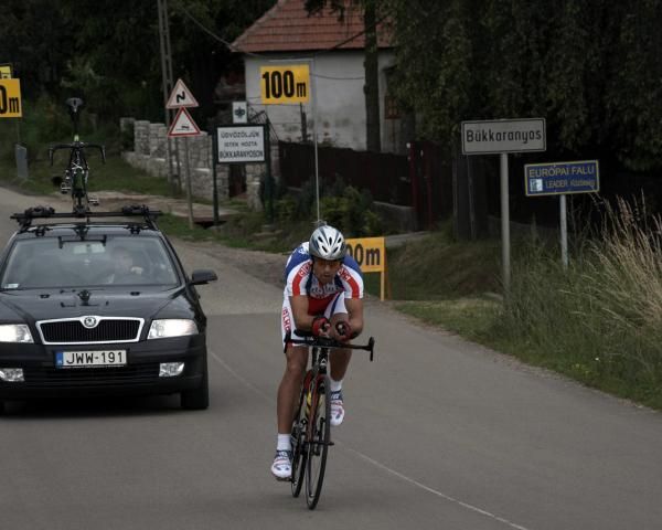 Gabor Kisko was 1:35 minutes behind.
