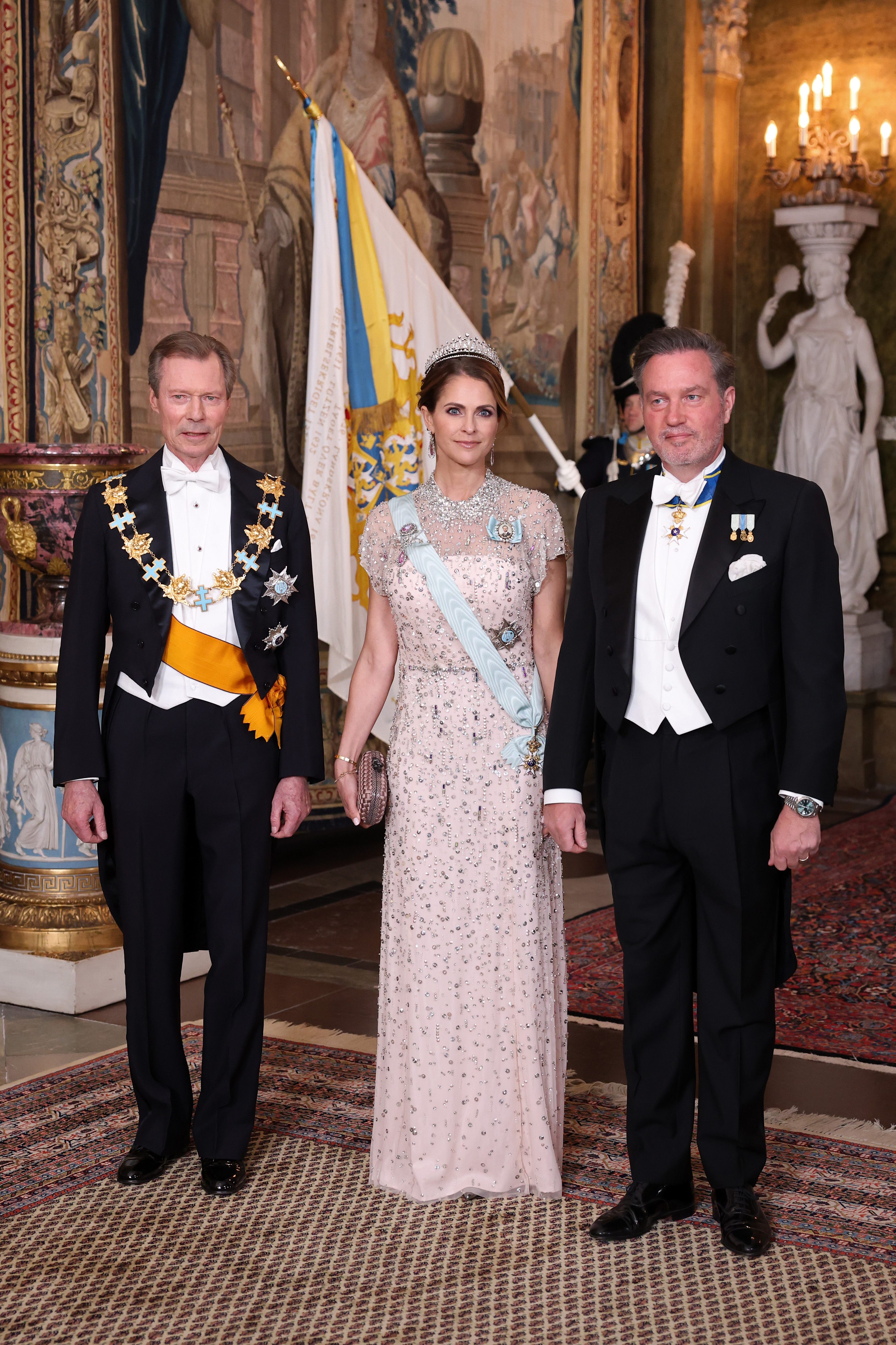 Grand Duke Henri, Princess Madeleine and Chris O'Neill