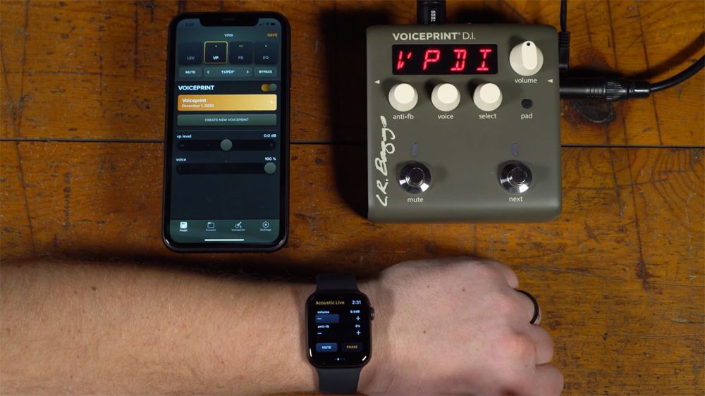 LR Baggs Apple Watch integration