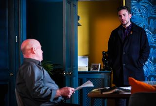 Callum Highway visits Phil Mitchell in EastEnders