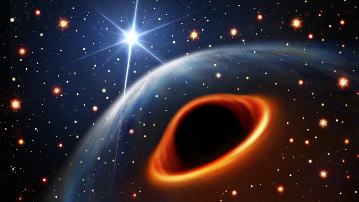 Scientists spot edge of supermassive black hole accidentally - The