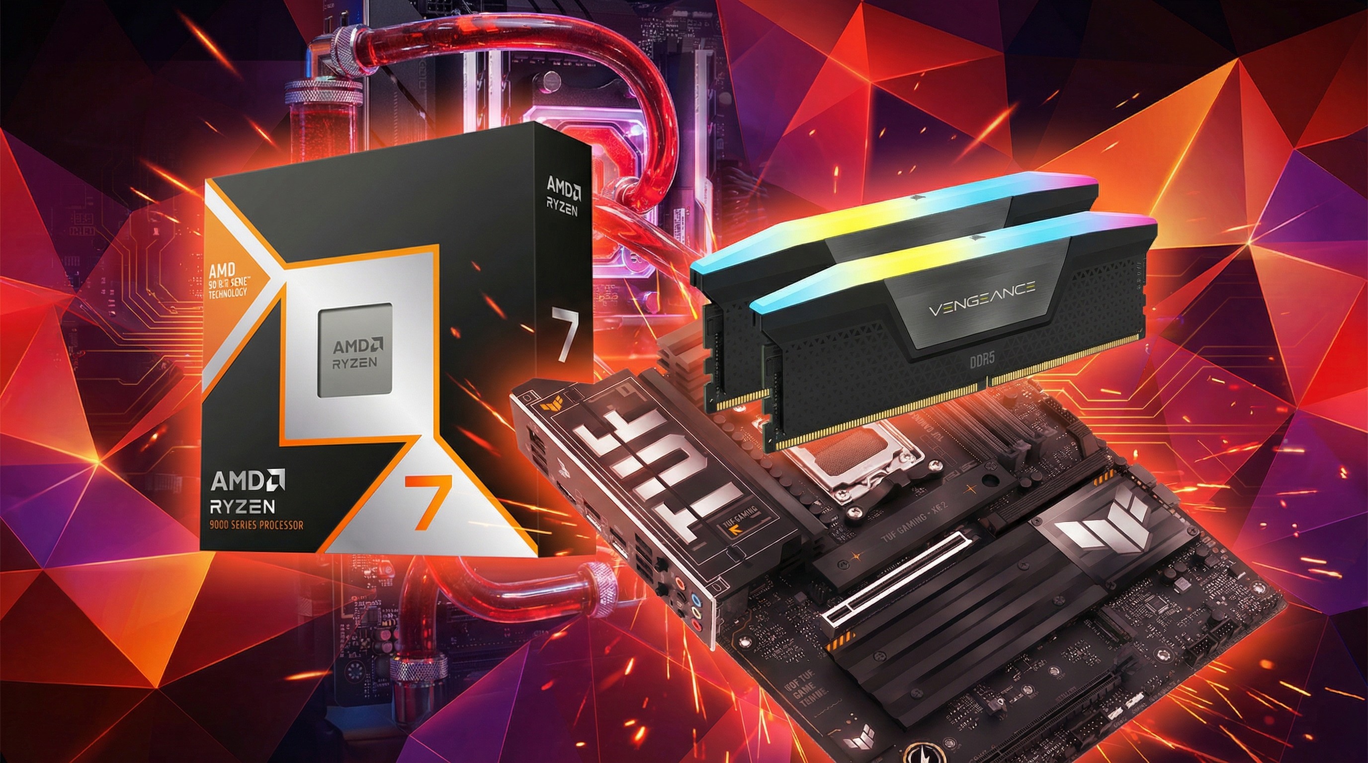 Ryzen 9800X3D bundle deal includes motherboard and DDR5 RAM