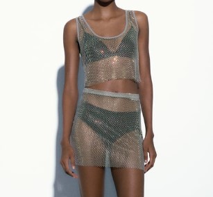 ZARA Rhinestone co-ord