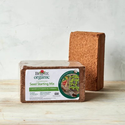 Coconut Coir Concentrate Seed Starting Soil