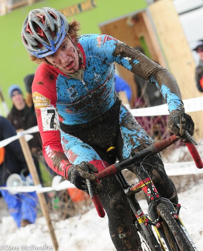 Andrew Dillman (Bob's Red Mill) on lap two