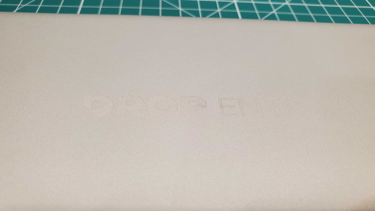 a white keyboard