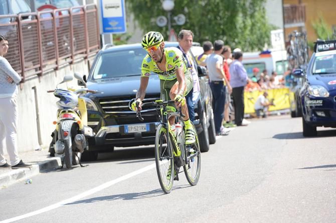 Alessandro Proni (Farnese Vini) off the front
