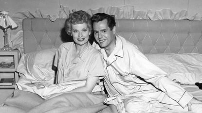 Lucille Ball and Desi Arnaz in I Love Lucy
