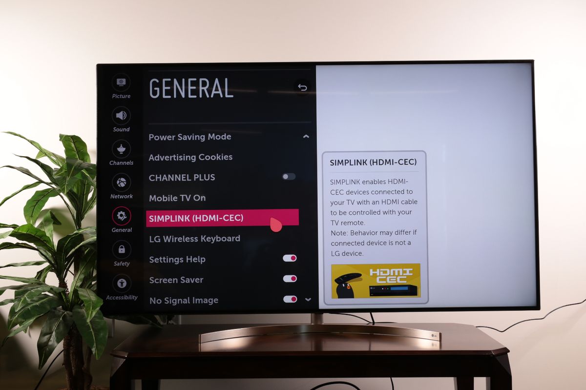 How To Turn On Hdmi Cec On Your Lg Tv Lg Tv Settings Guide 2018