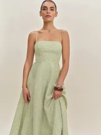 Monette Linen Dress