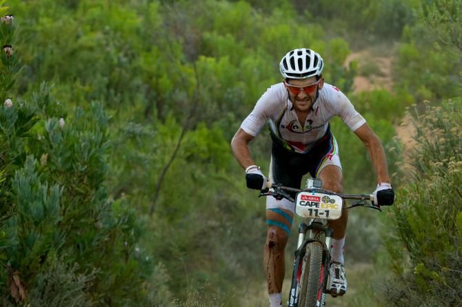 Max Knox of Team Burry Stander-Songo 2 during stage 5 of the 2013 Cape Epic