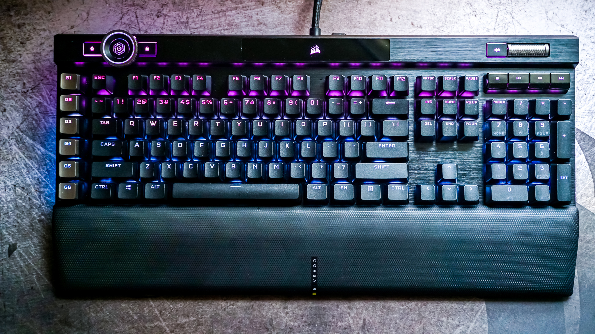 Corsair K100 RGB keyboard review: Speed is the name of the game