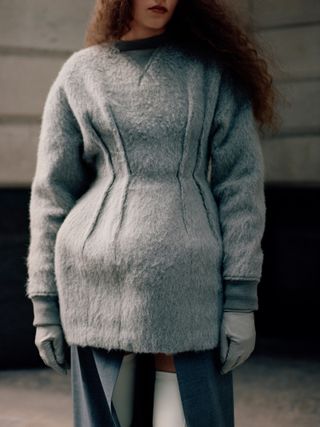 A/W 2024 womenswear fashion story photographed on London street