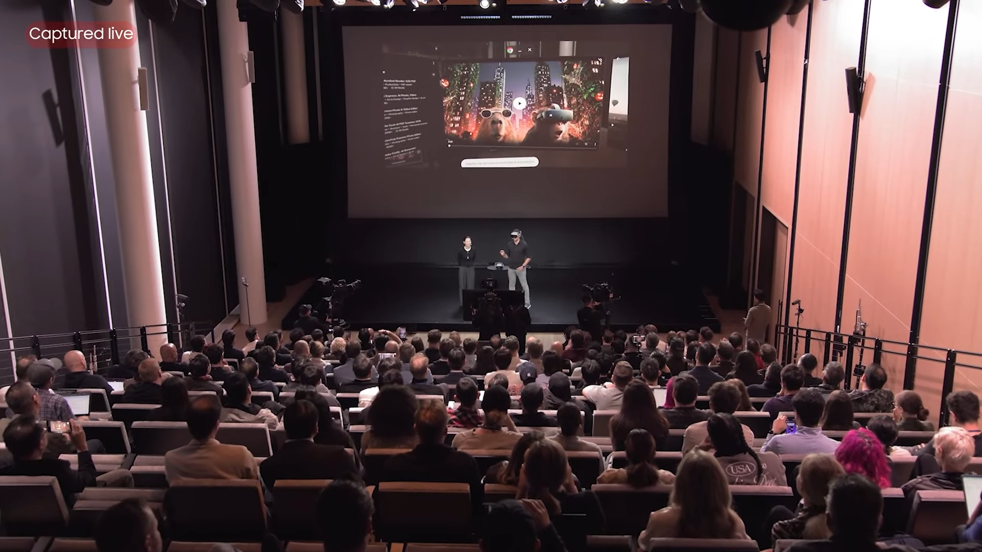 AI generated video created on Galaxy XR