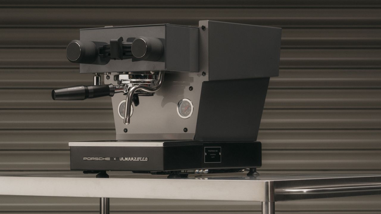 Limited edition Porsche / La Marzocco espresso machine
