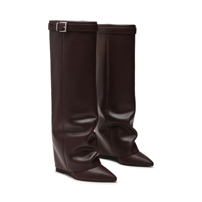 Corenne Boot Ground Coffee cut out