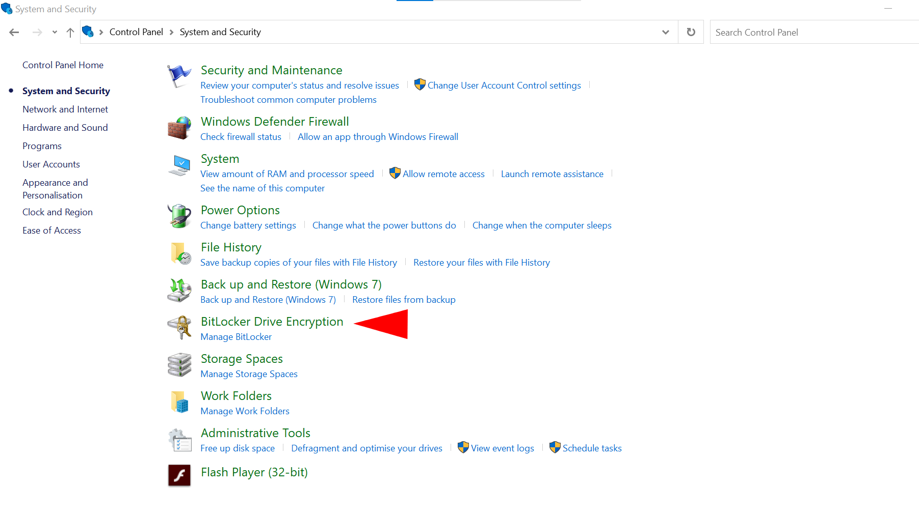 Windows 10 data encryption