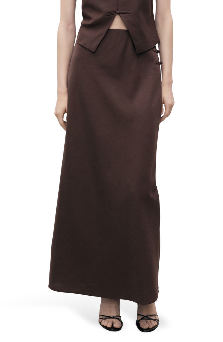 Woven Maxi Skirt