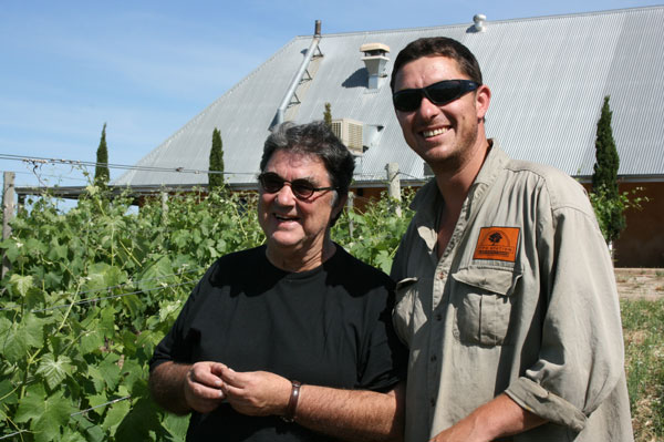 Julian Castagna and his son Adam