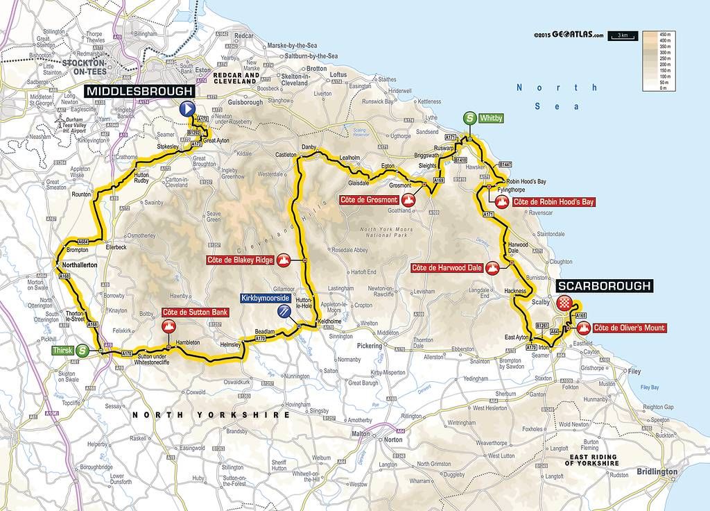 Stage 3 of the 2016 Tour de Yorkshire