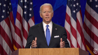 Joe Biden at the Democratic National Convention