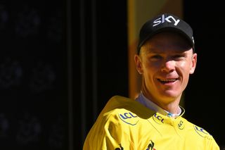 Yellow jersey number 52 for Chris Froome (Orica-Scott)