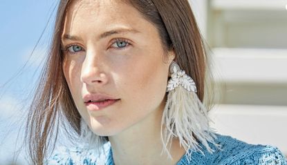 Mignonne Gavigan Feather Earrings 