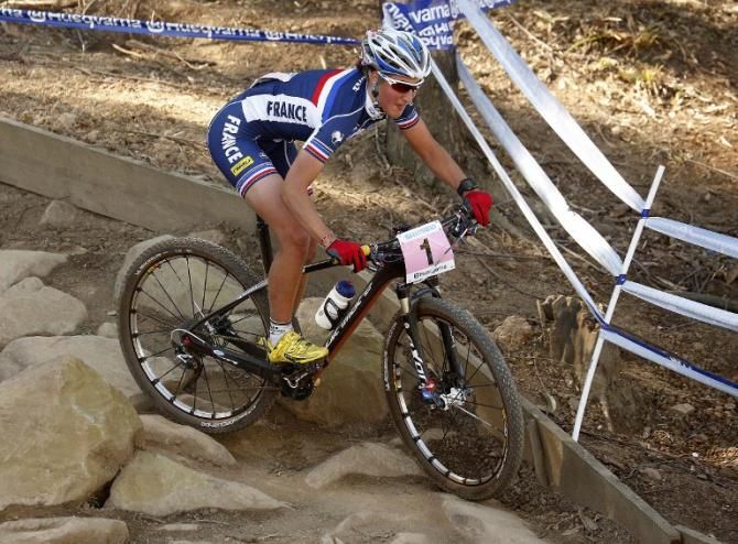 Julie Bresset (France) rode well technically