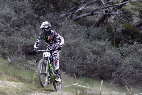Troy Brosnan clocked the second-fastest time in the elite men's qualifying.