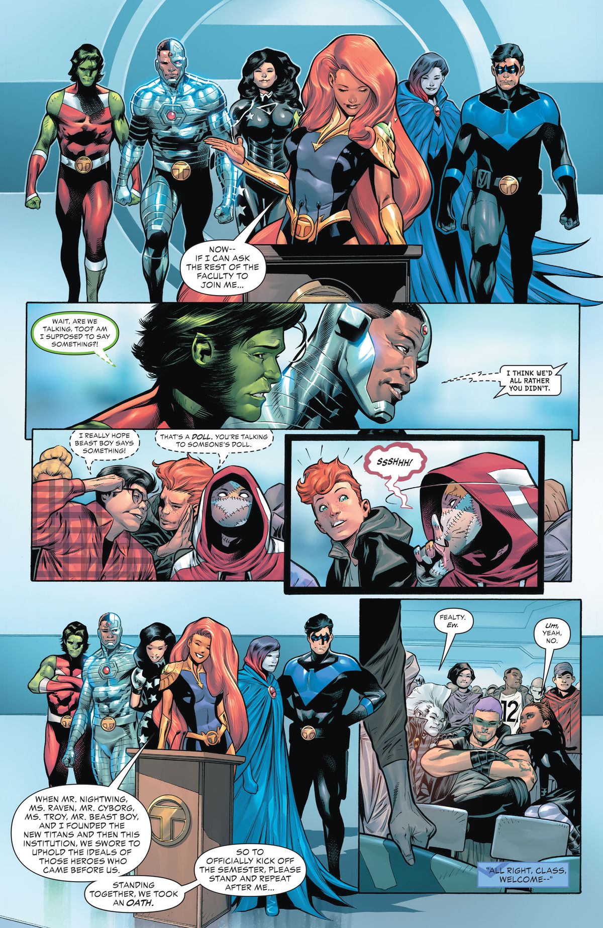 Teen Titans Academy #1