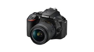 Image shows the Nikon D5600 against a white background.
