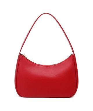 Cyhtwsdj Shoulder Bags for Women, Cute Hobo Tote Handbag Mini Clutch Purse With Zipper Closure (red)