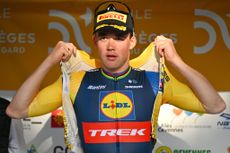 Mads Pedersen also won the Etoile de Besseges points jersey